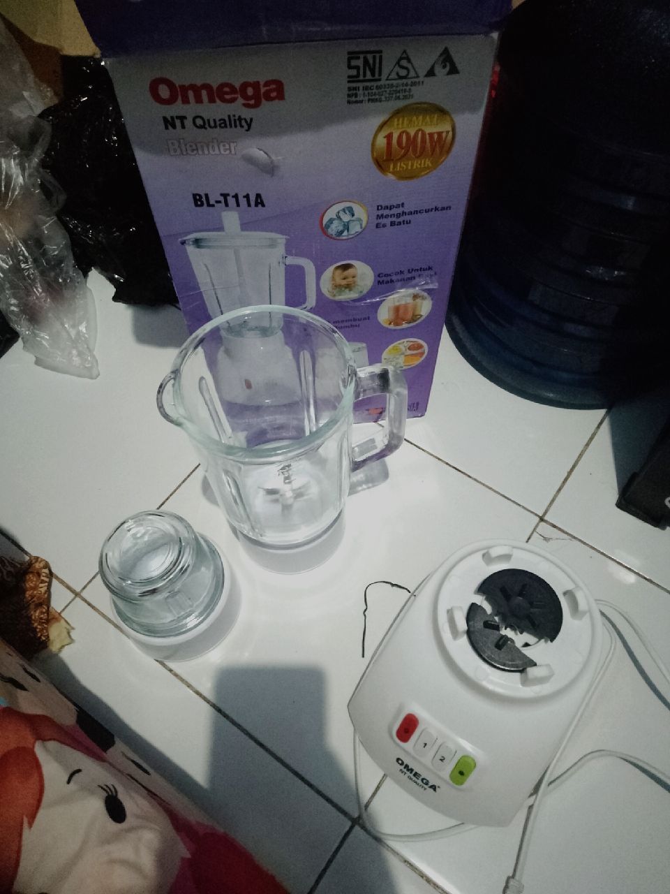 Blender National Omega BL-T11A - Blender Serbaguna dengan Efisiensi Tinggi photo review