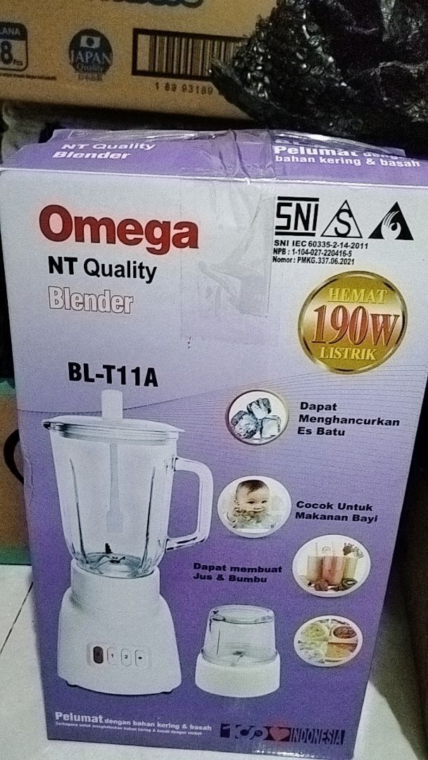 Blender National Omega BL-T11A - Blender Serbaguna dengan Efisiensi Tinggi photo review