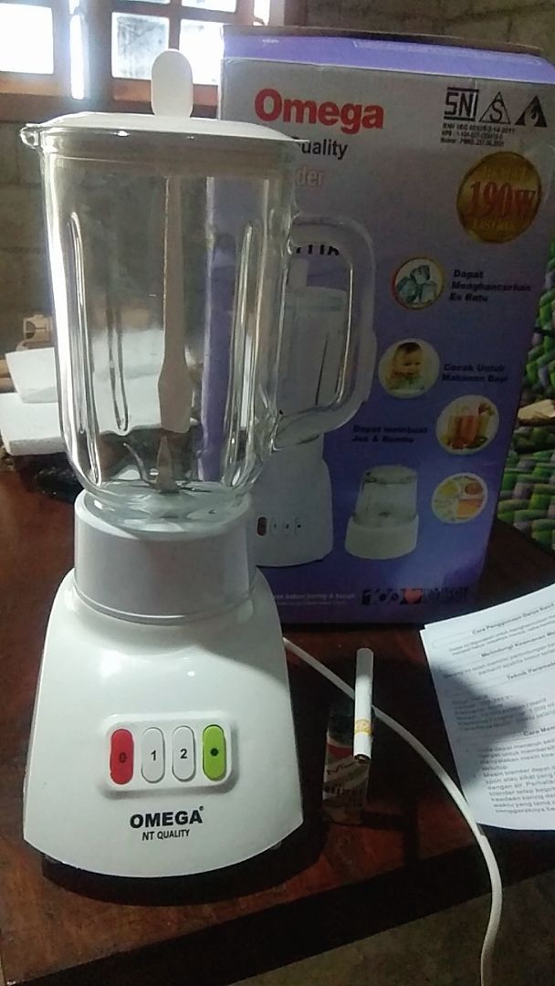 Blender National Omega BL-T11A - Blender Serbaguna dengan Efisiensi Tinggi photo review