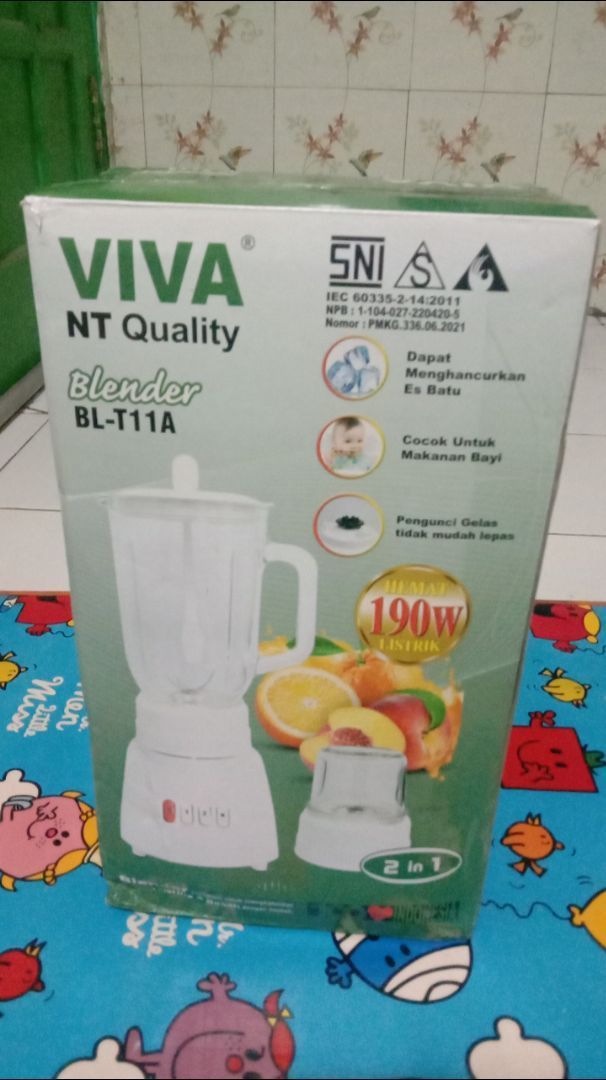 Blender National Omega BL-T11A - Blender Serbaguna dengan Efisiensi Tinggi photo review