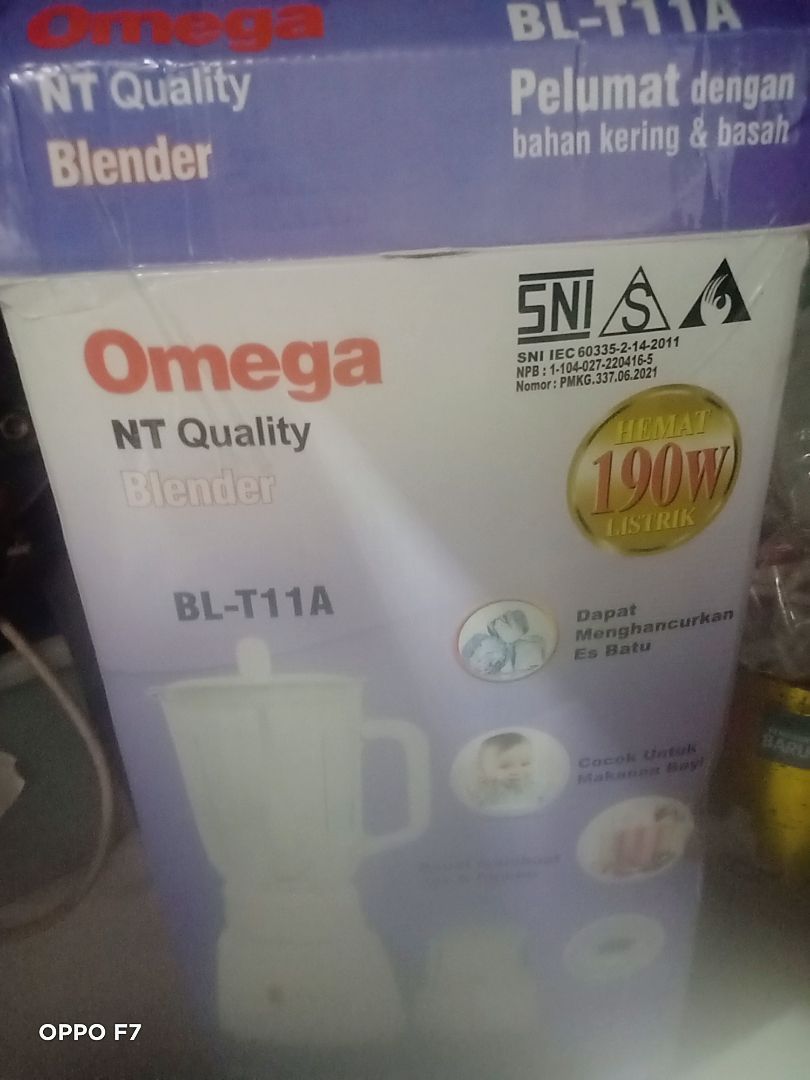 Blender National Omega BL-T11A - Blender Serbaguna dengan Efisiensi Tinggi photo review