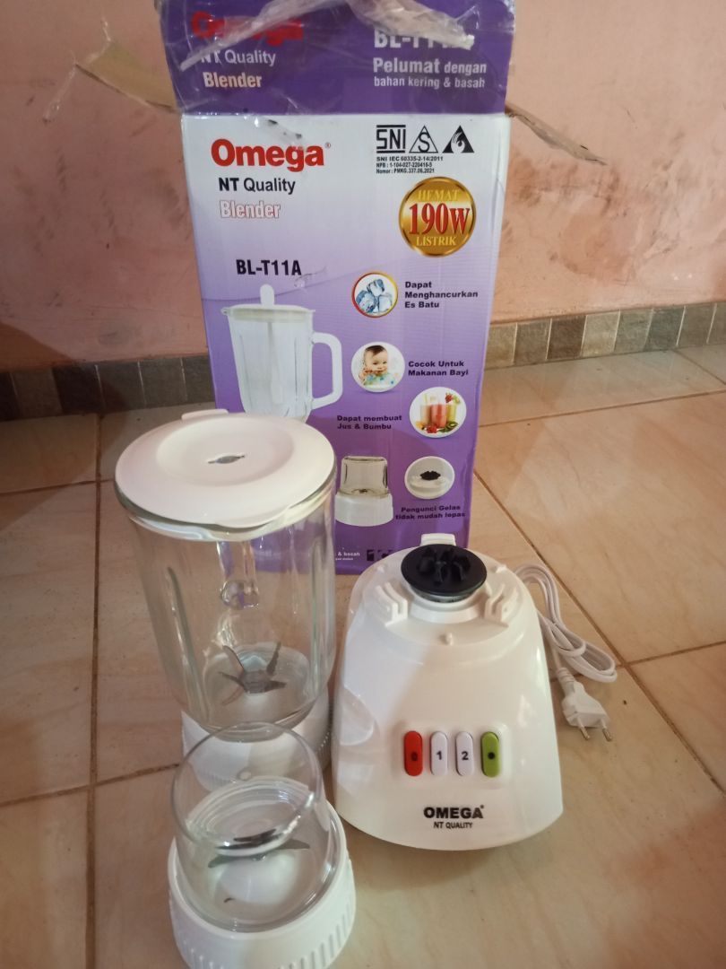 Blender National Omega BL-T11A - Blender Serbaguna dengan Efisiensi Tinggi photo review